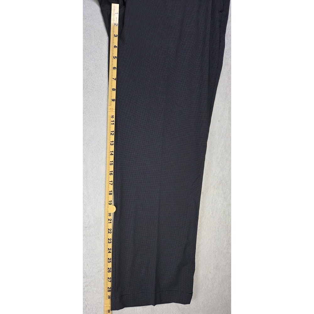 Nike Golf Tartan Plaid Tour Performance Dri Fit Pants Mens 34x30 Gray Athleisure - Picture 8 of 9